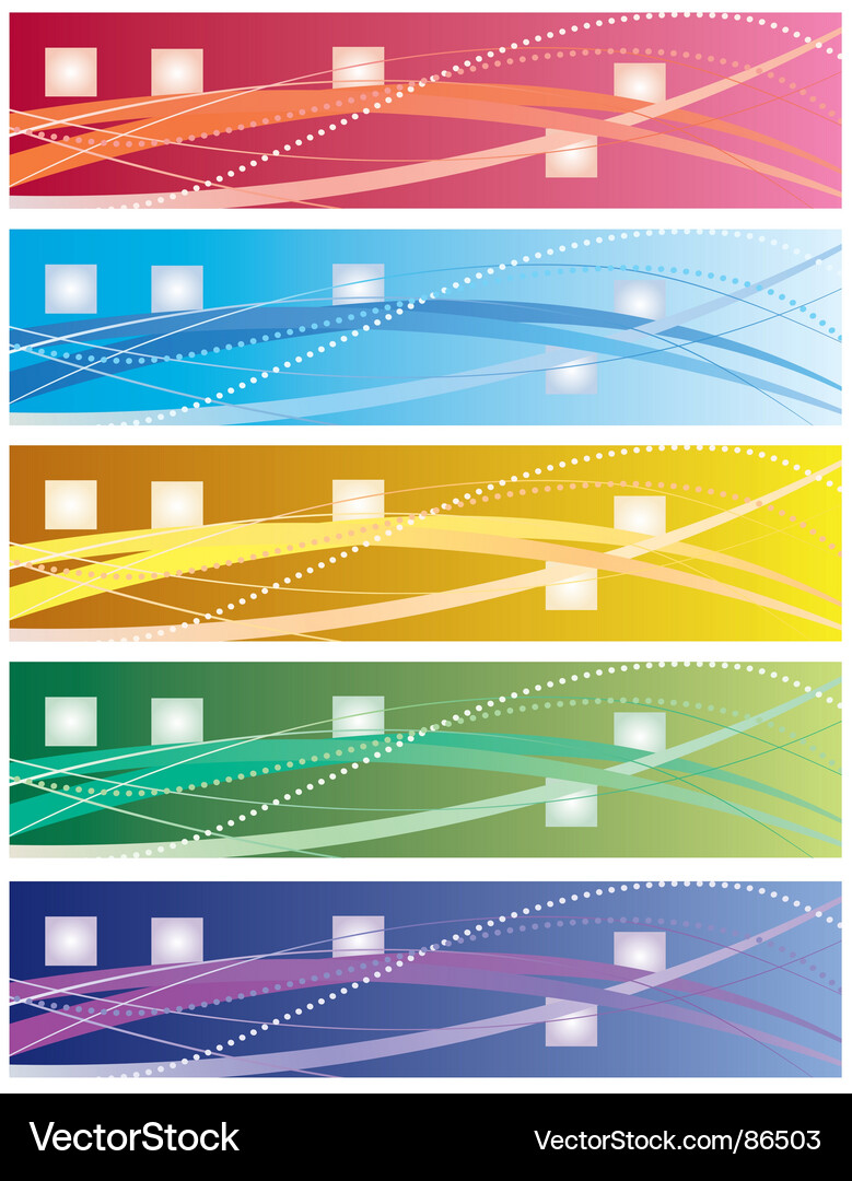 Colorful backgrounds Royalty Free Vector Image