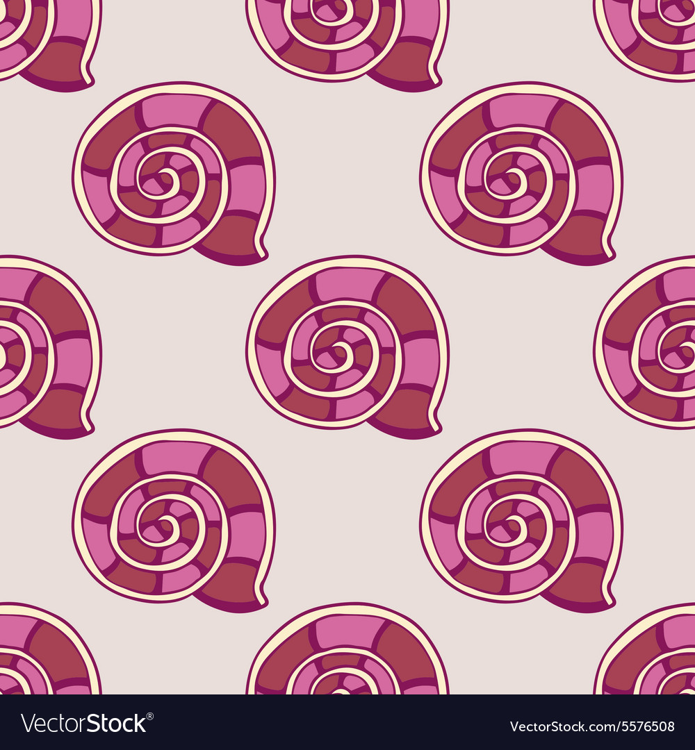Abstract seamless pattern with hand drawn