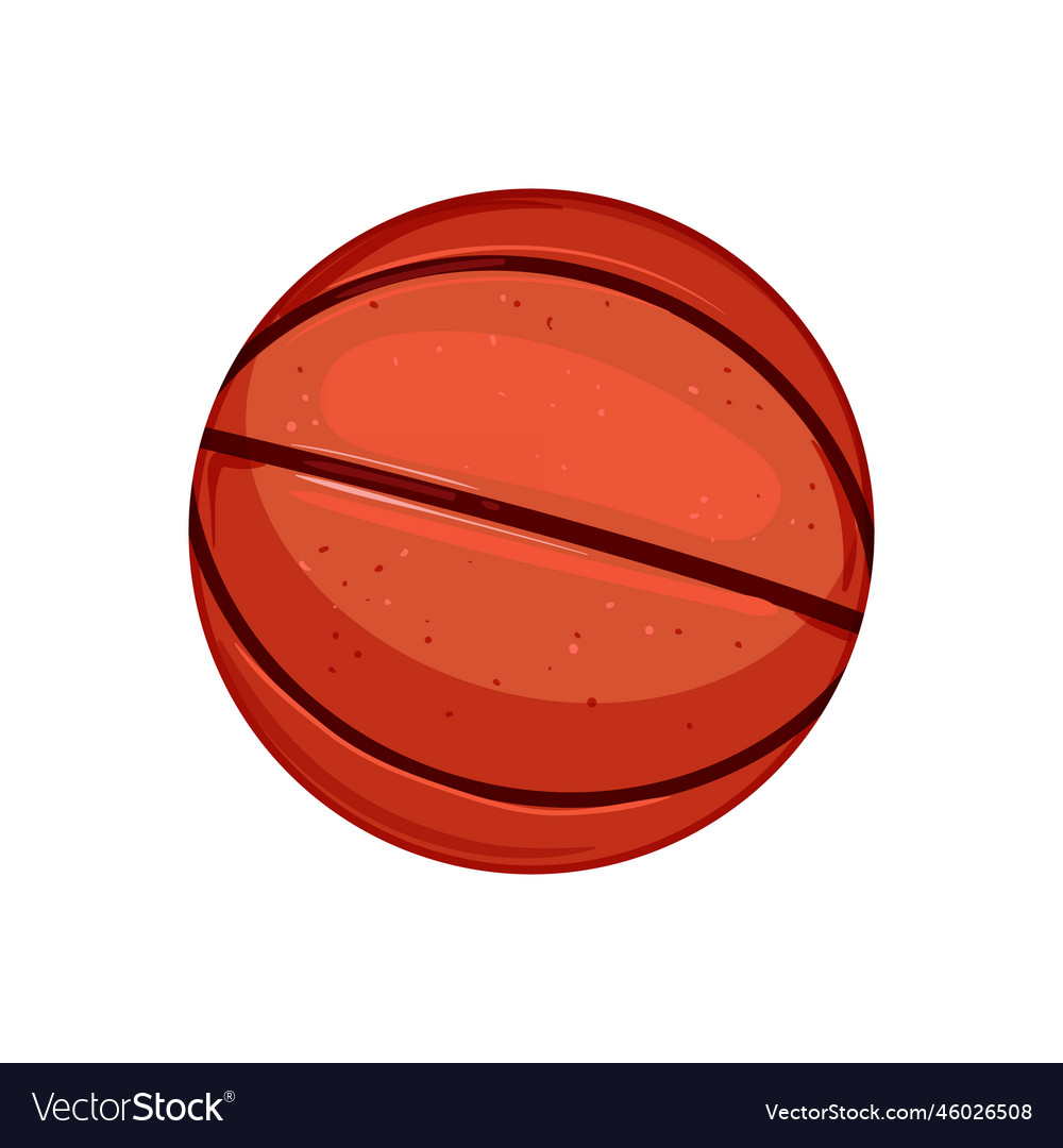 Basketball ball sport cartoon