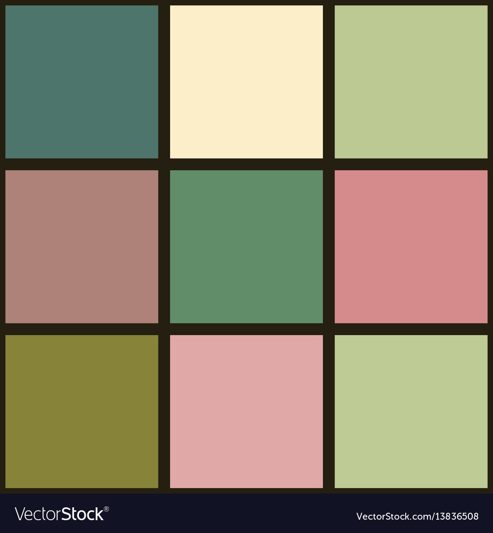 Bright seamless pattern background square tiles