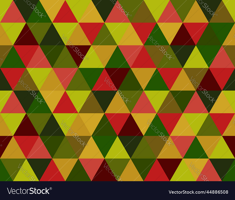 Christmas Triangle Pattern