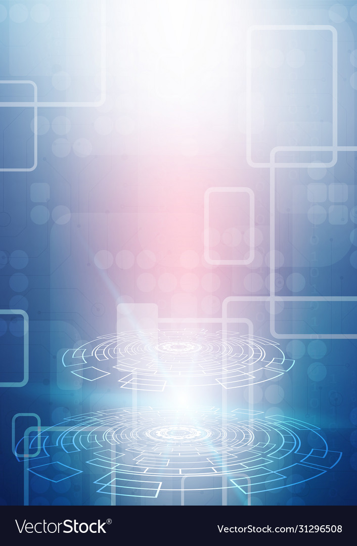 Circuit technology background with hi-tech digital vector image Circuit technology background with hi-tech digital