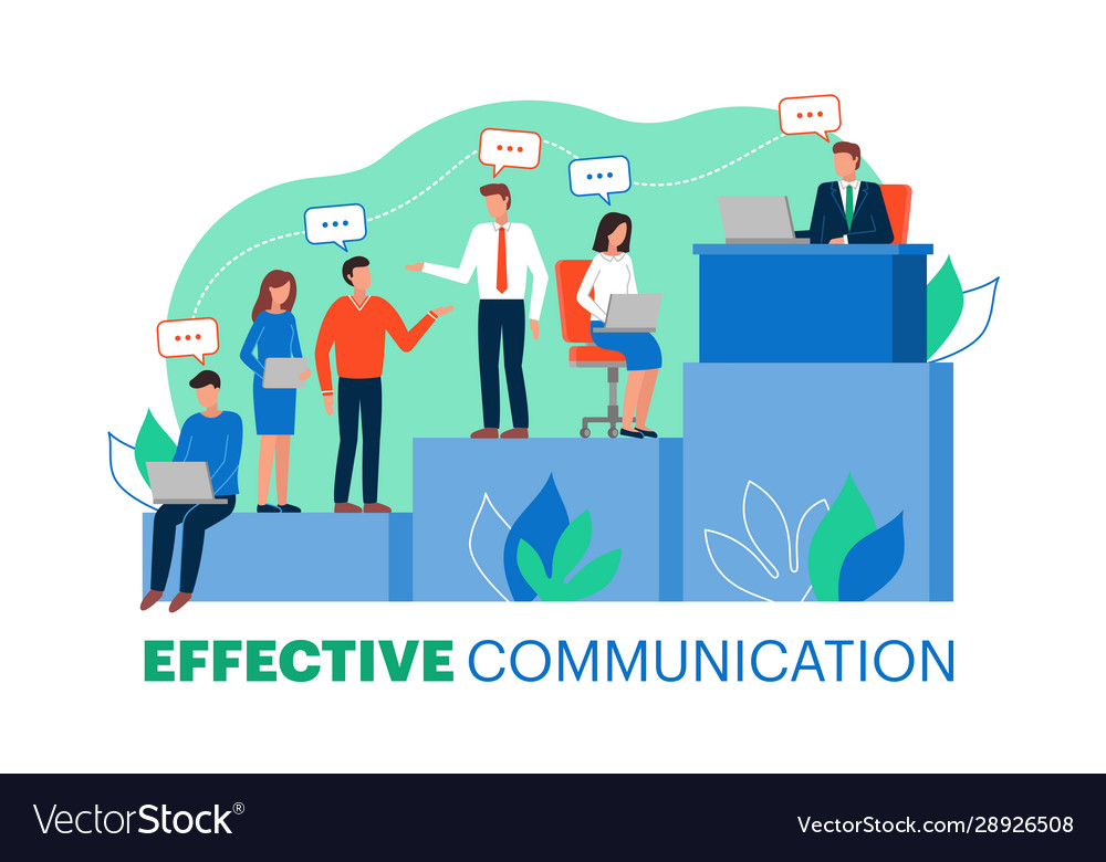 Effective Communication Royalty Free Vector Image