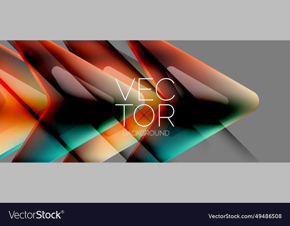 Fluid gradient arrow abstract vibrant arrows