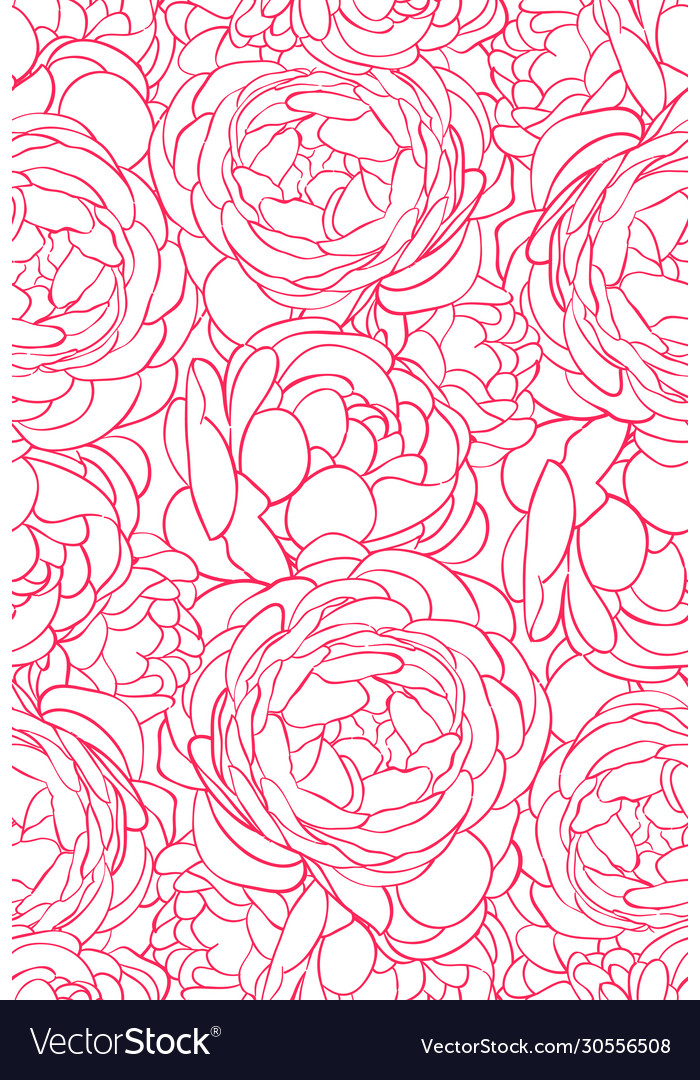 Nahtlose Muster mit Rosen vector image Nahtlose Muster mit Rosen
