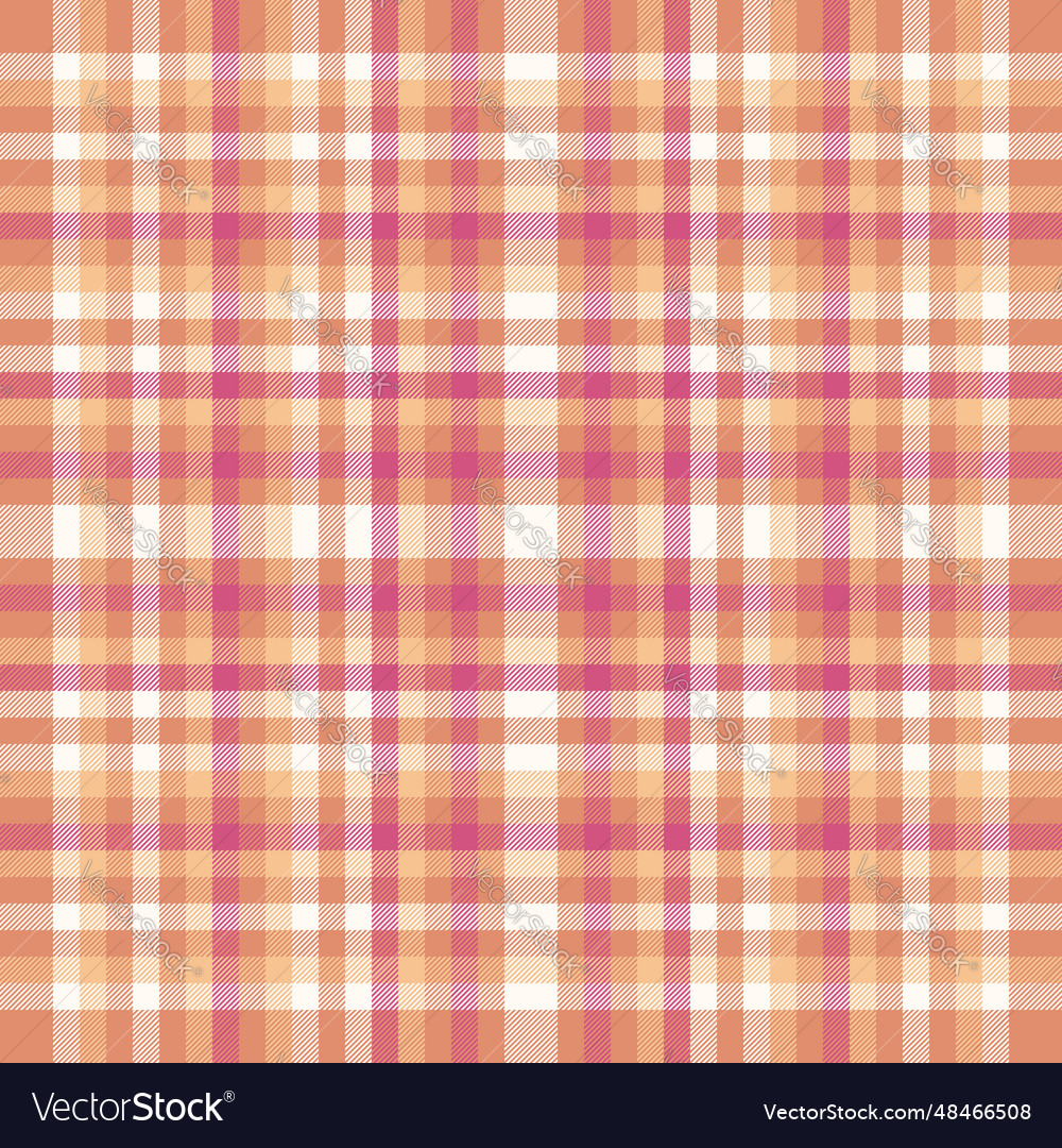 Texture textile of fabric background tartan Vector Image