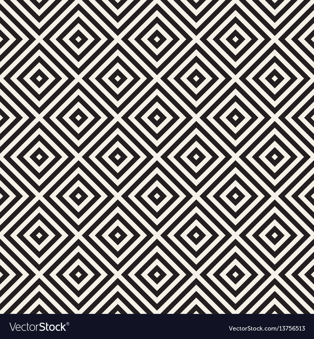 Monochrome Lattice Pattern
