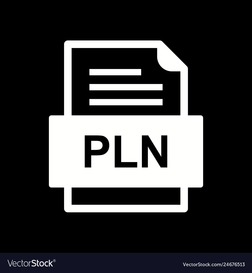Pln file document icon
