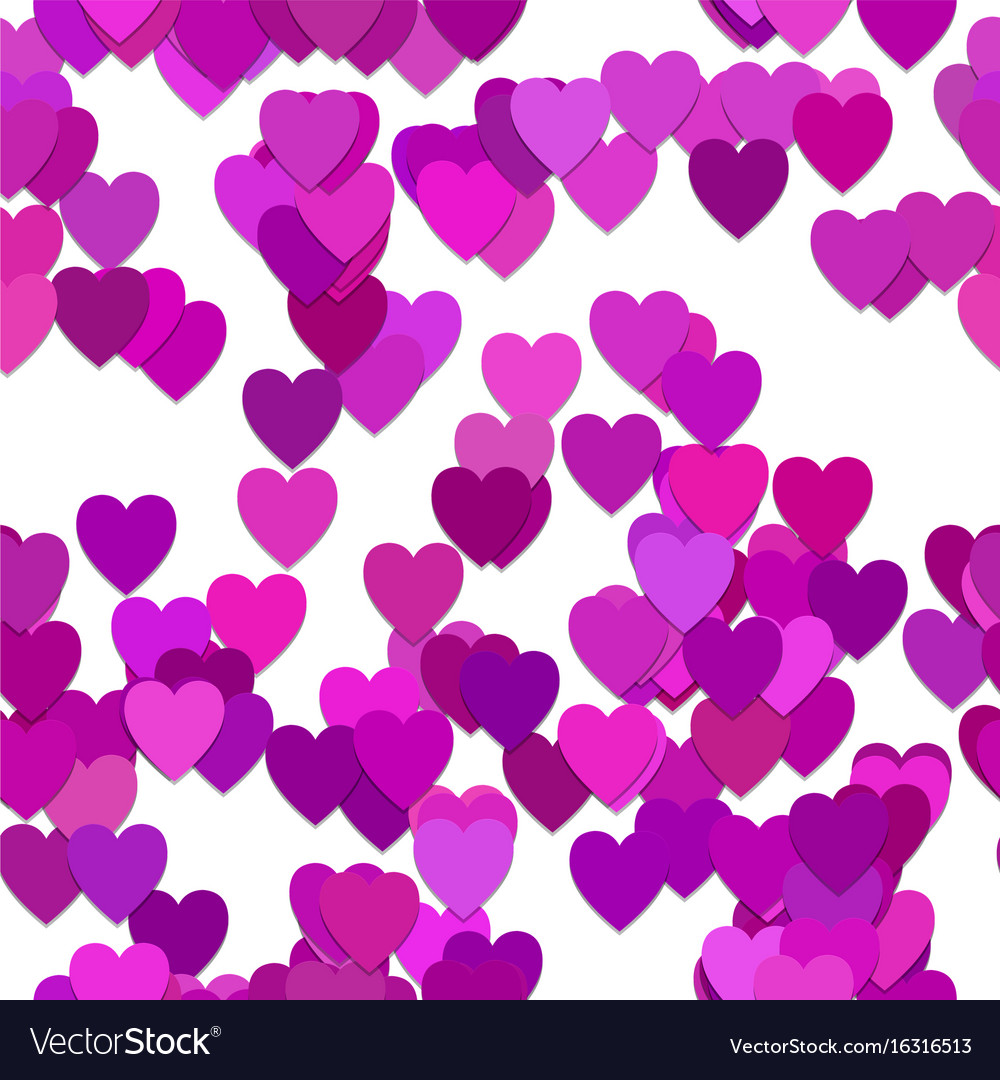 Seamless valentines day background pattern - from