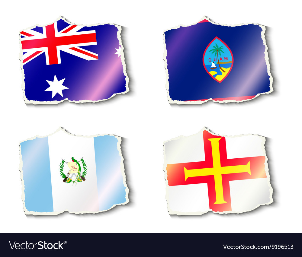 Set of flags