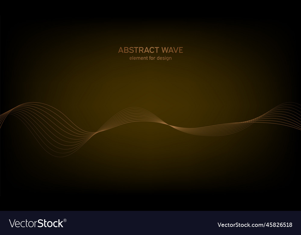 Abstract wave element for design digital vector image Abstract wave element for design digital