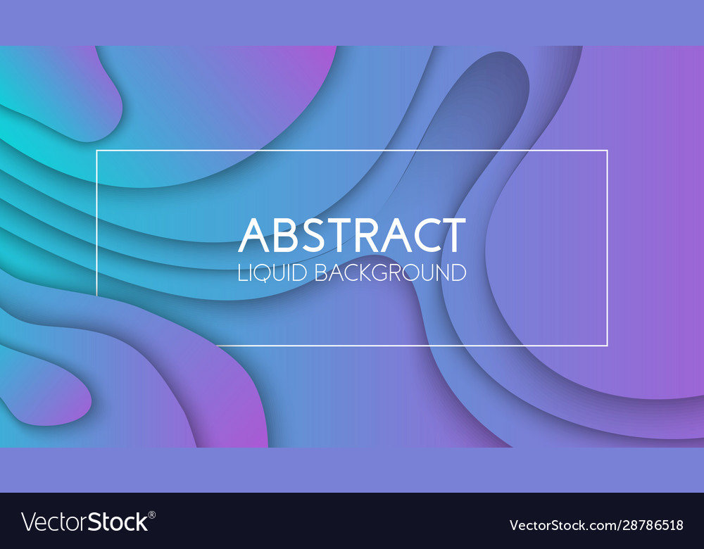 Background with gradient color paper cut shapes Vector Image Background with gradient color paper cut shapes