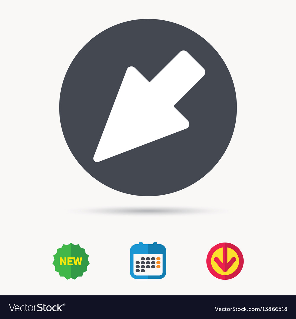 Cursor icon computer position marker sign