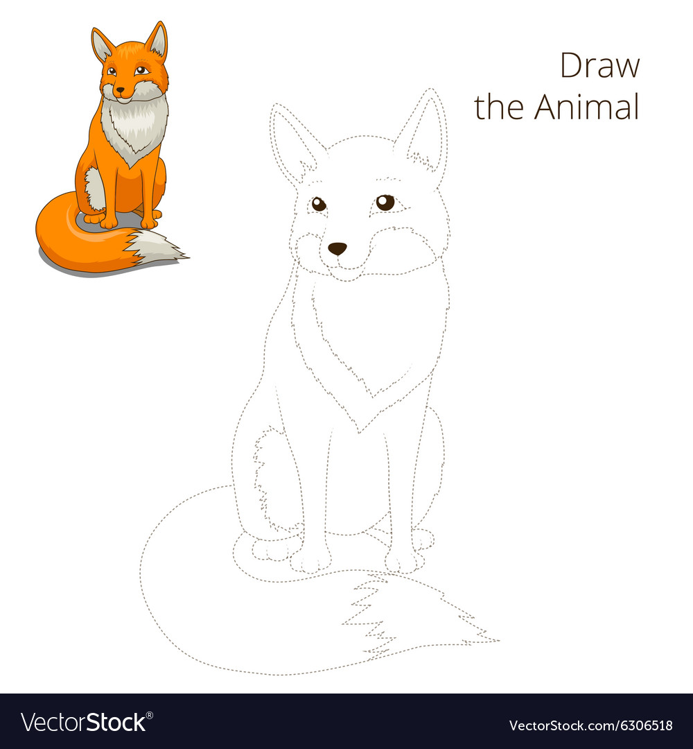 How to Draw a Baby Fox - Easy Drawing Tutorial For Kids | Easy animal  drawings, Cute drawings for kids, Fox drawing sketches