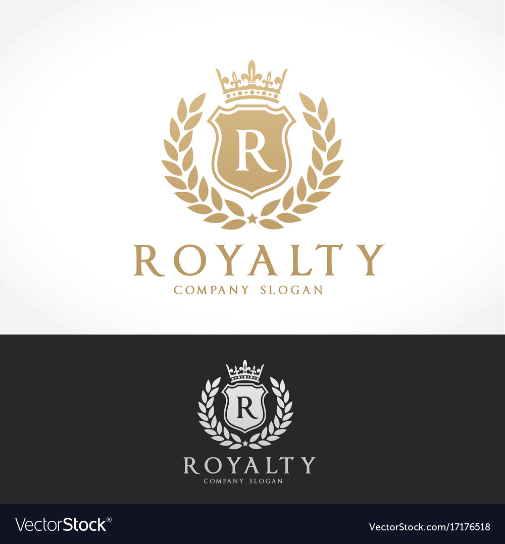 Luxury logo crests design for hotel