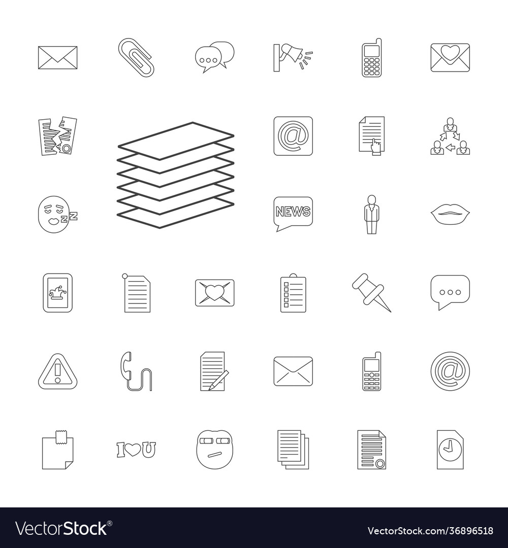 Message icons