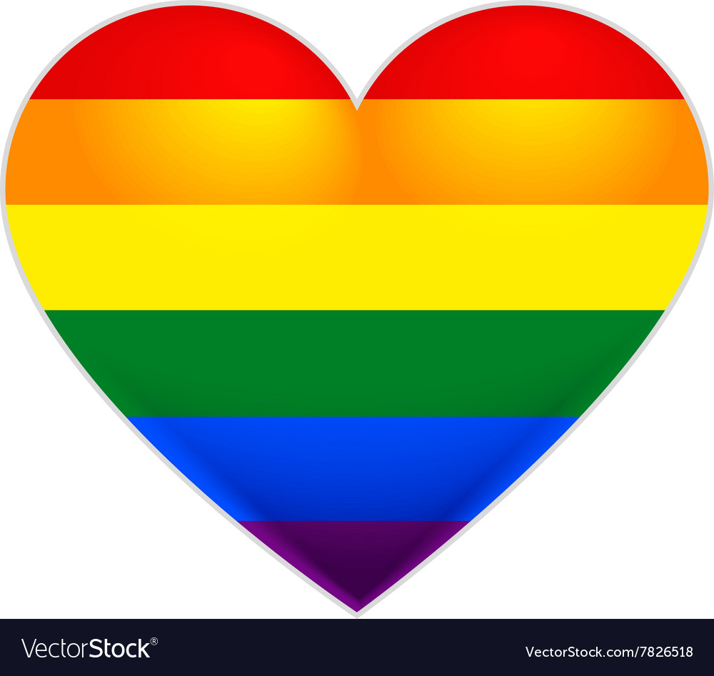 Lgbt Rainbow Flag Gay Colors Royalty Free Vector Image My Xxx Hot Girl