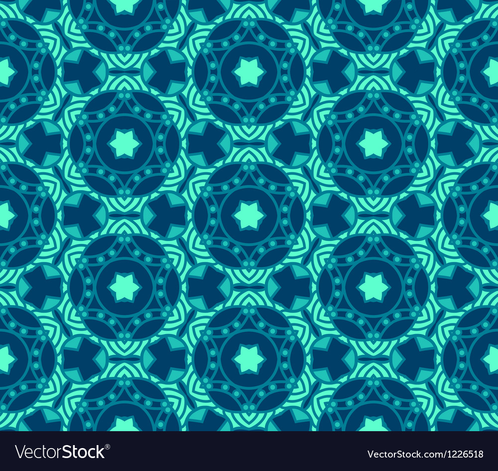 Retro Floral Pattern Background