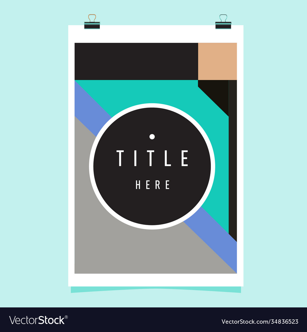 Abstract colorful geometric pattern background