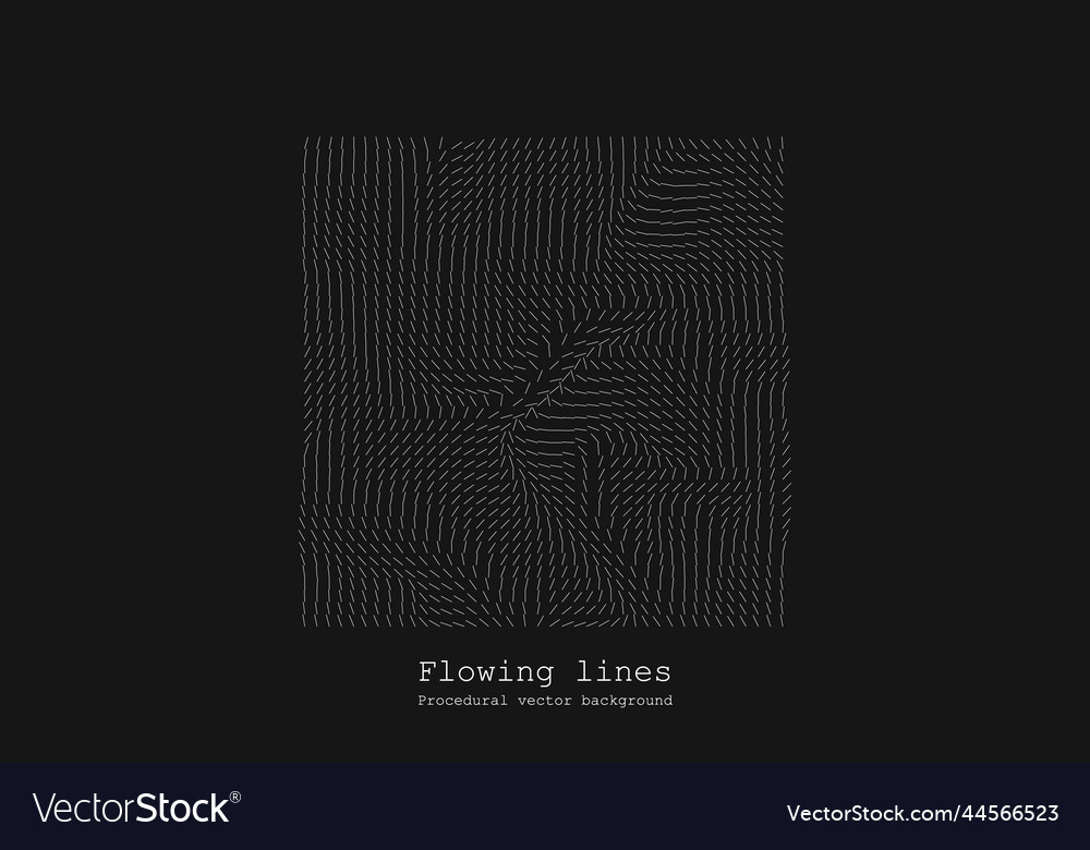 Abstrakte Linienmatrix Muster Geräuschfluss dynamisch vector image Abstrakte Linienmatrix Muster Geräuschfluss dynamisch
