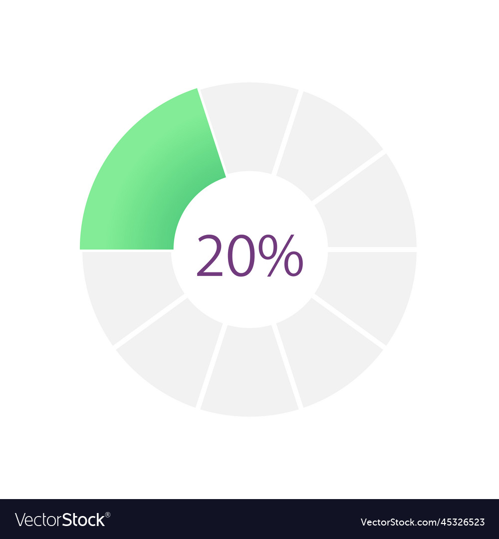 Loading start infographic chart design template vector image Loading start infographic chart design template