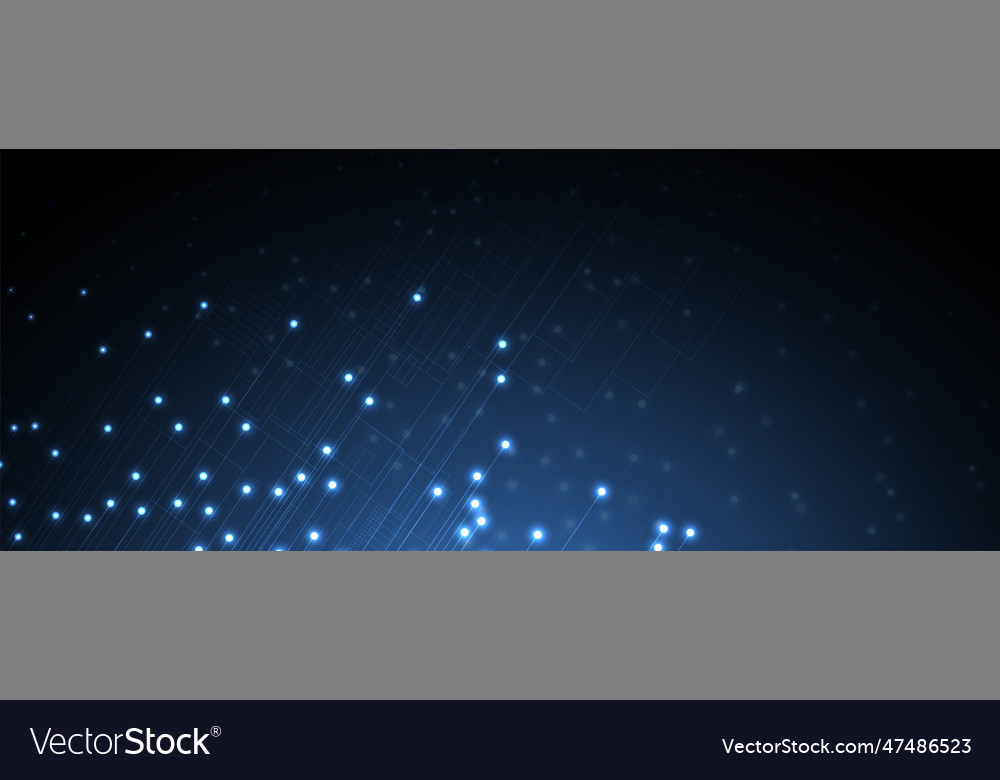 Neural network concept connected cells with links Vector Image Neural network concept connected cells with links