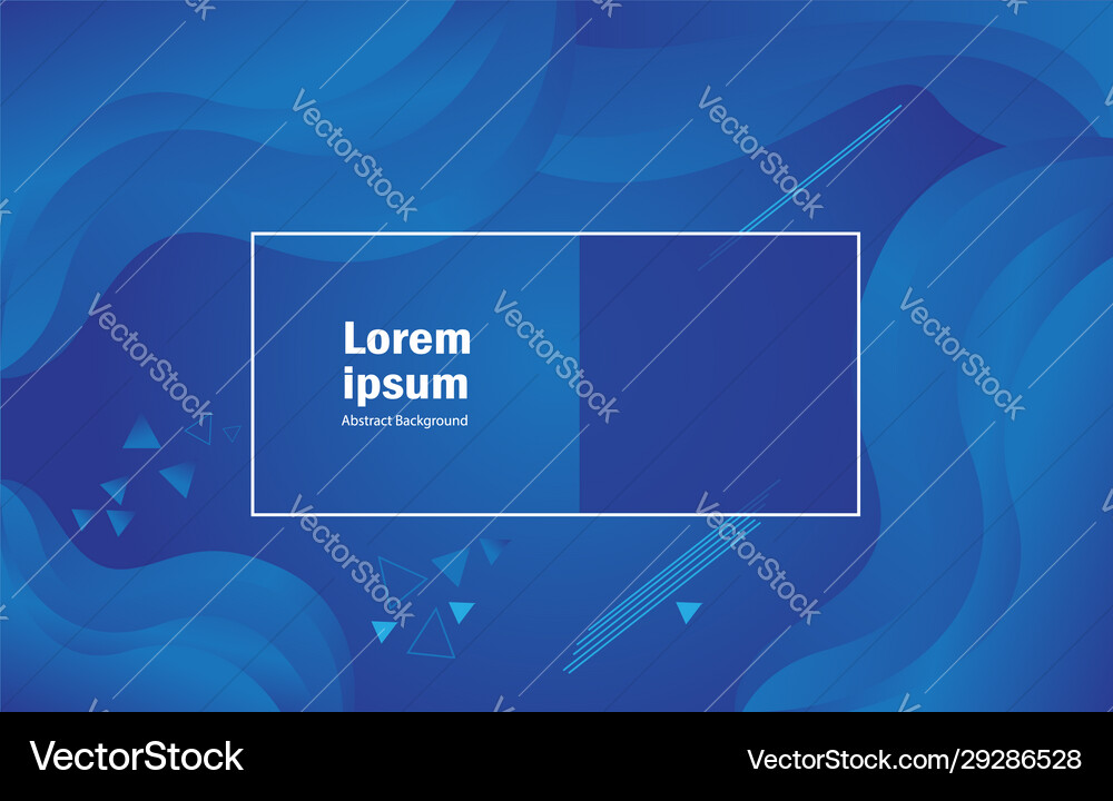 Blue abstract background Royalty Free Vector Image