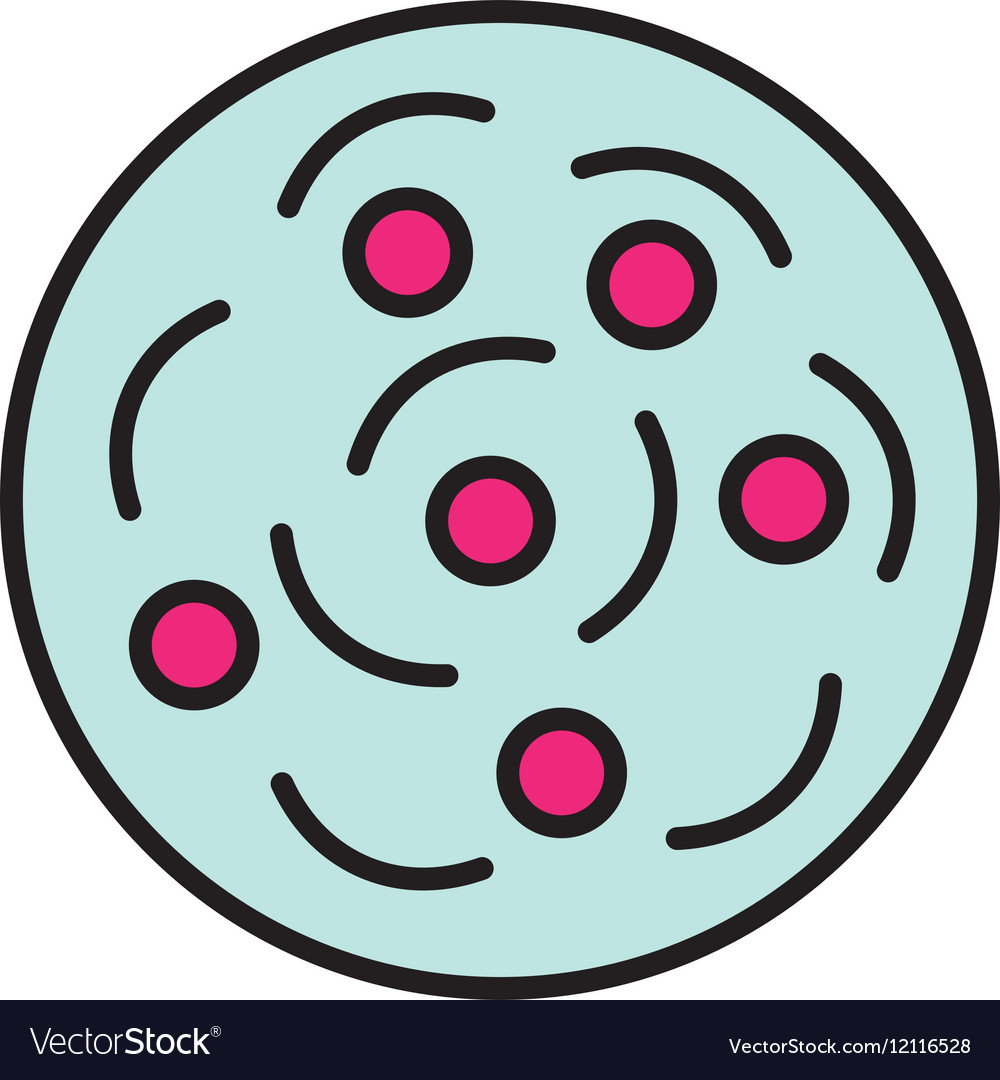 Cell structure isolated icon