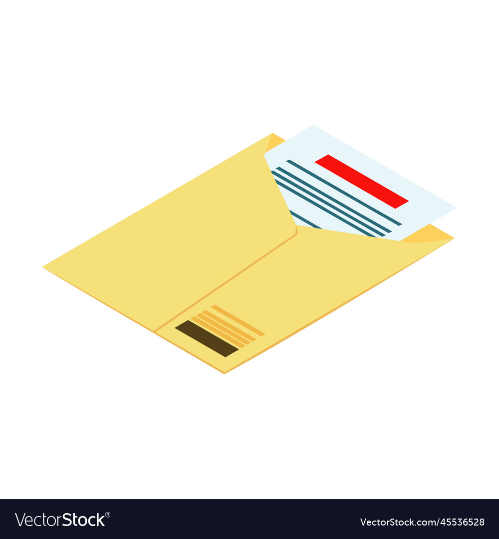 Document in envelope