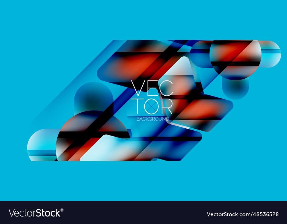 Fluid gradient arrow geometric minimal background Vector Image Fluid gradient arrow geometric minimal background
