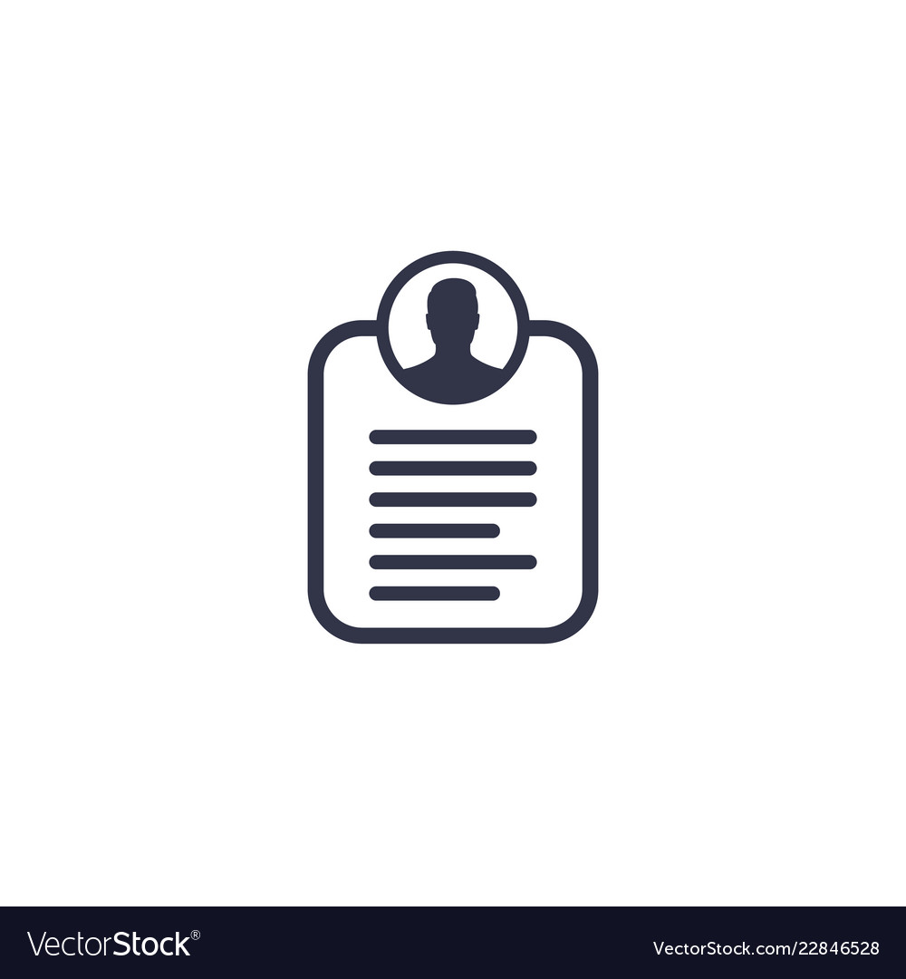 Personal Data Icon - User Profile