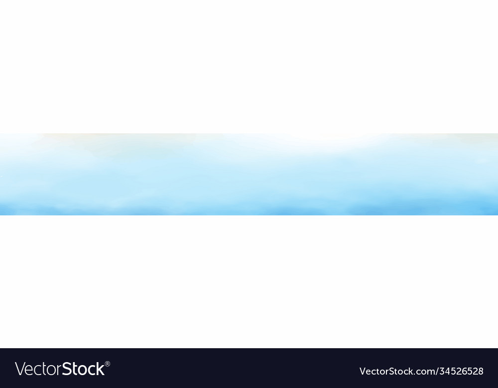 Realistic blue watercolor panoramic texture