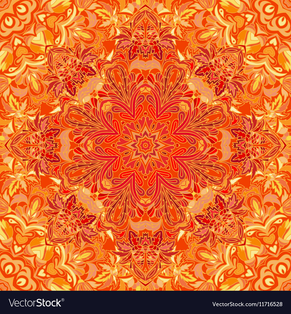 Seamless turkish colorful pattern endless