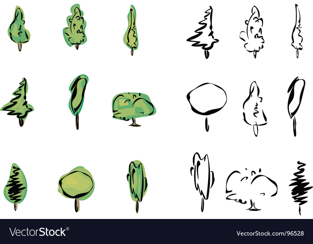 Tree Icons Collection