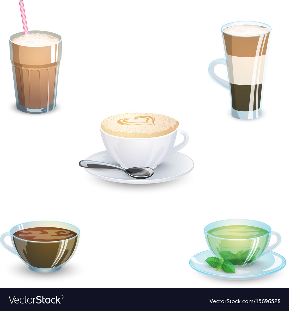 Variety of Hot Drinks - Coffee, Tea & More