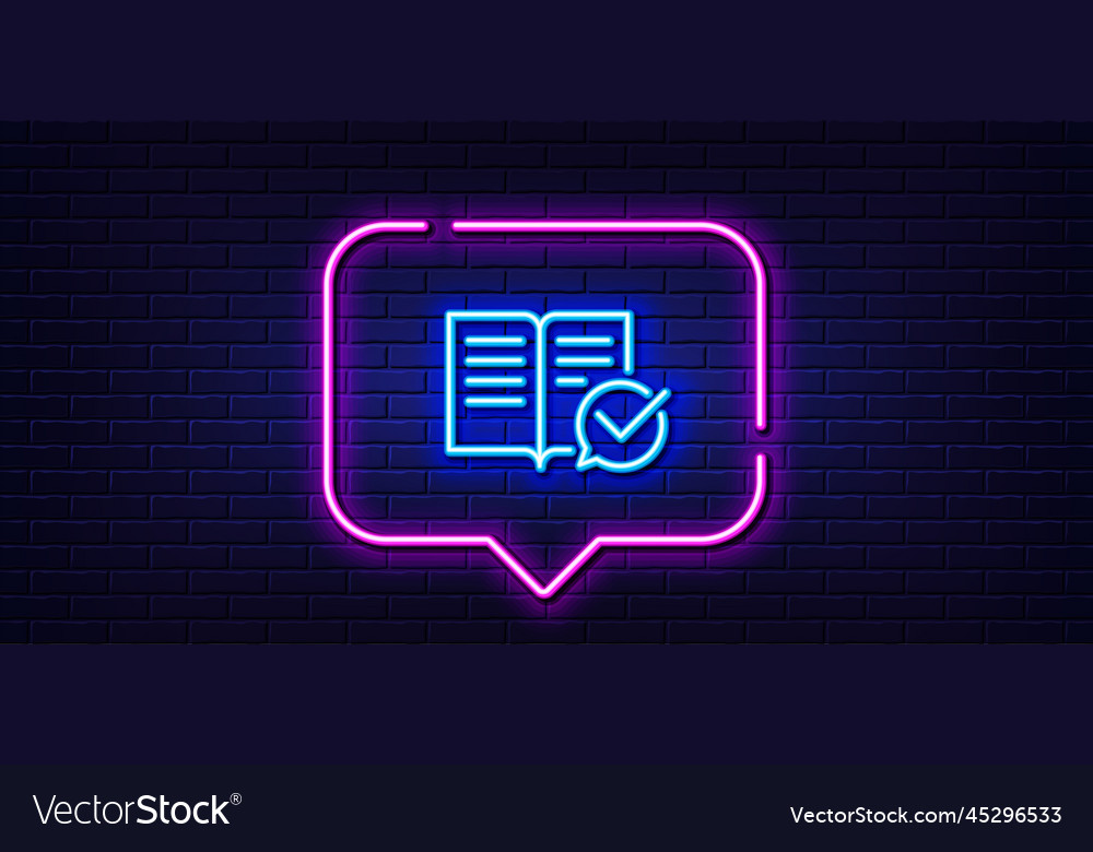 Approved documentation line icon accepted Vector Image Approved documentation line icon accepted
