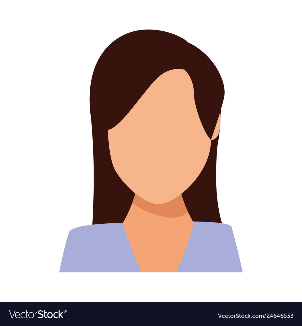 Businesswoman avatar faceless Profil