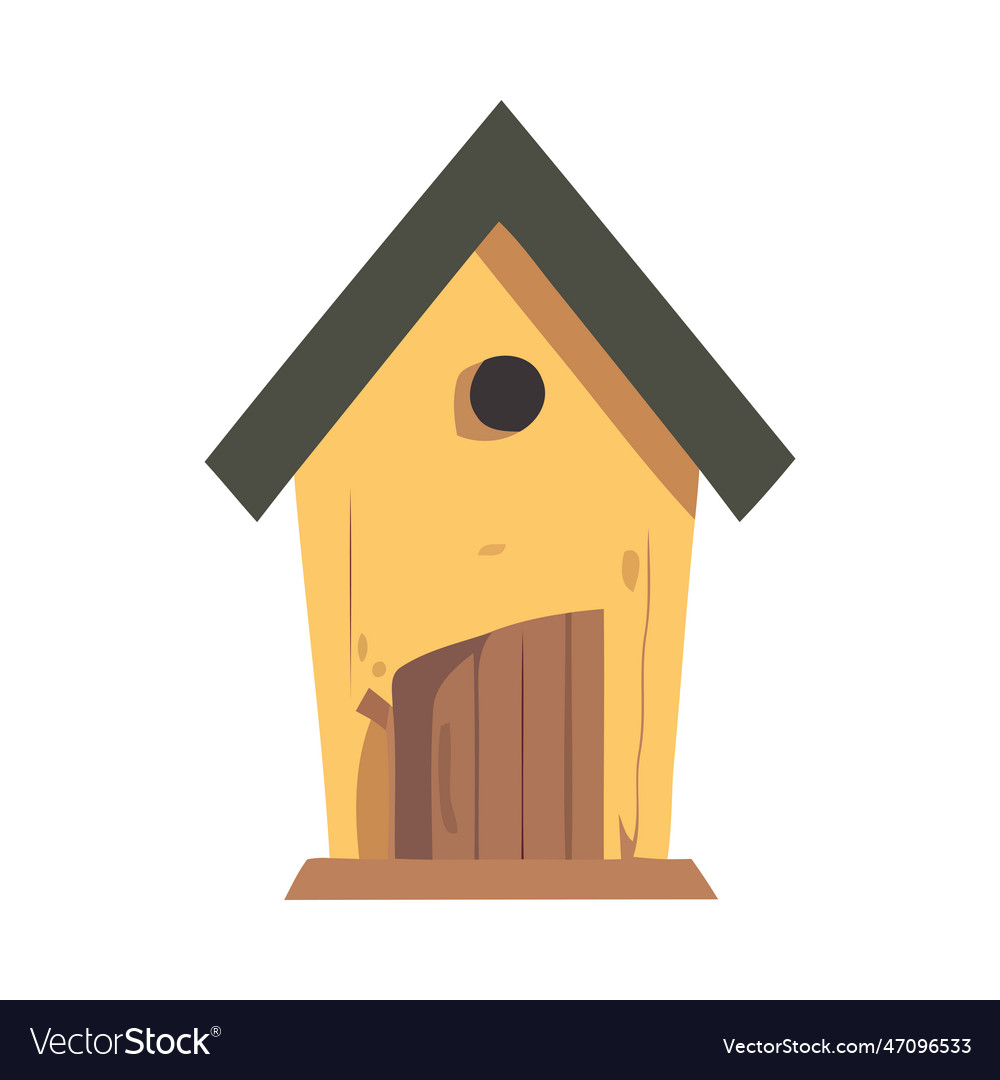 Cute birdhouse design animal nest shape