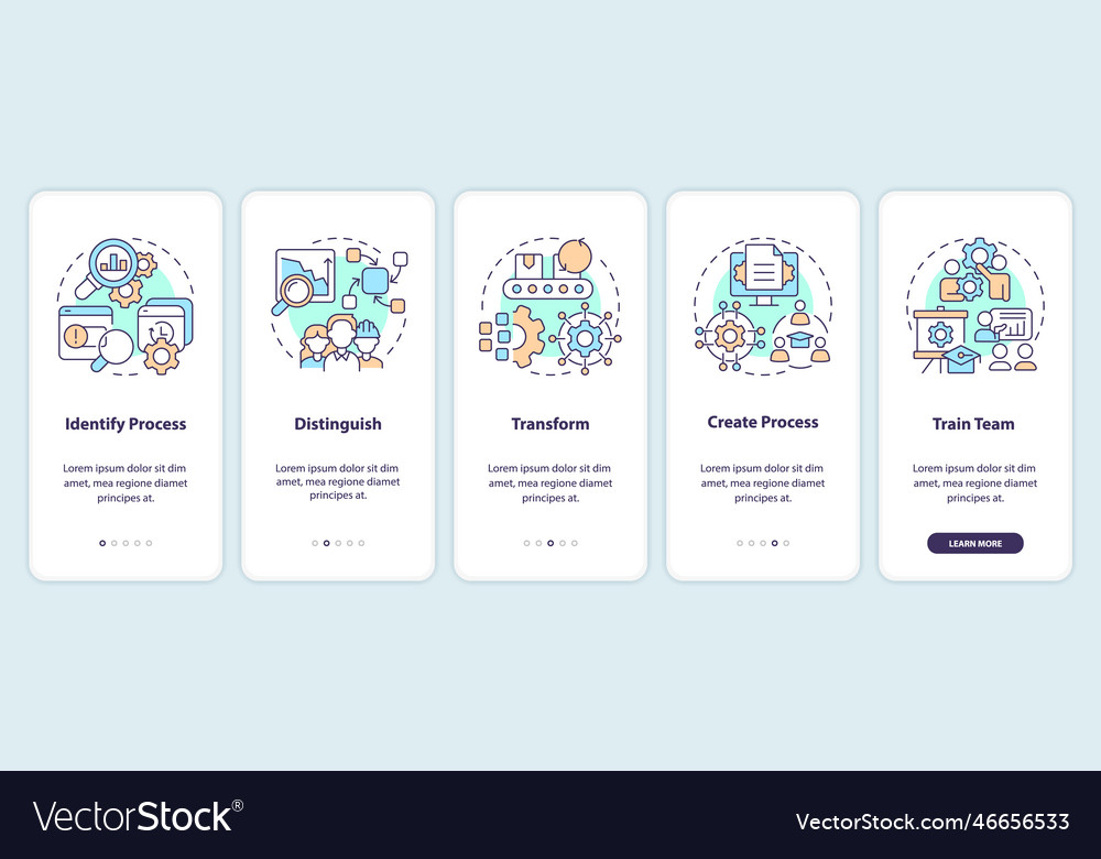 How can you use smed onboarding mobile app screen vector image How can you use smed onboarding mobile app screen