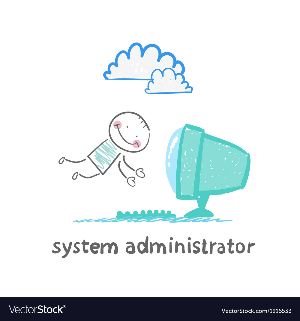 IT Technician Fixing Computer
