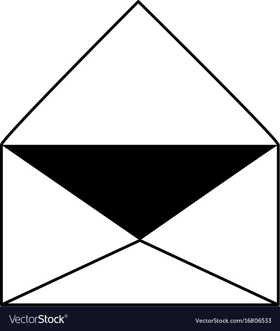 Open message envelope icon image