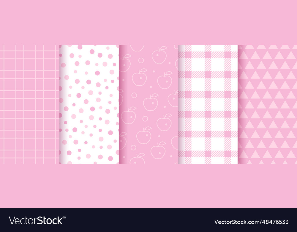 Seamless pink pattern scrapbook retro textures