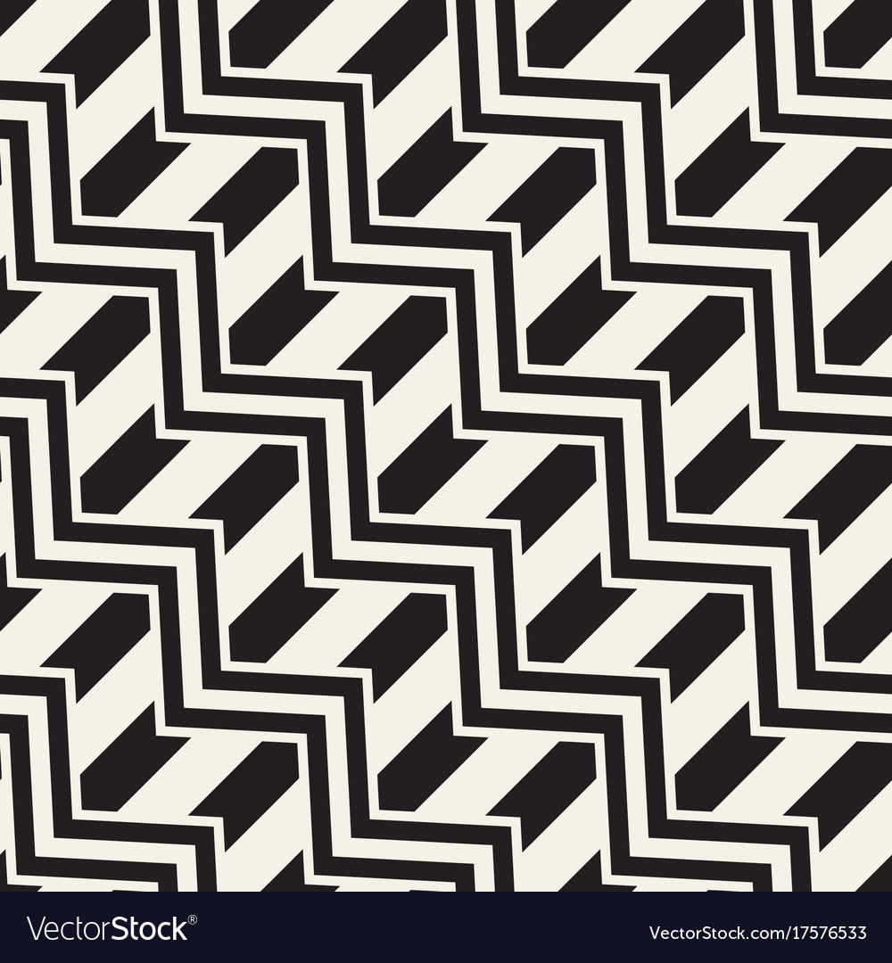 Seamless zigzag line pattern abstract