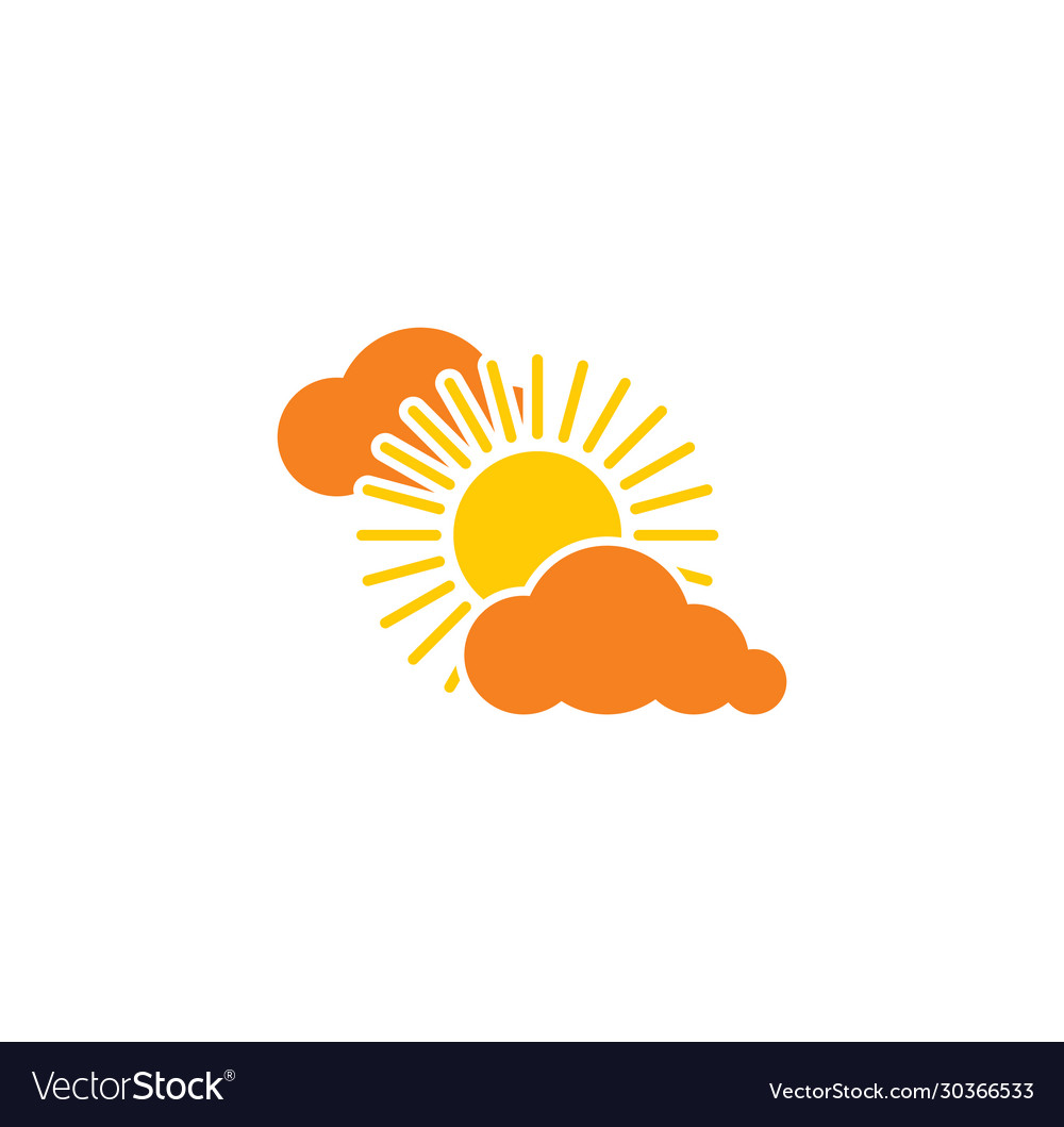 Sun related icon on background for graphic and web vector image Sun related icon on background for graphic and web