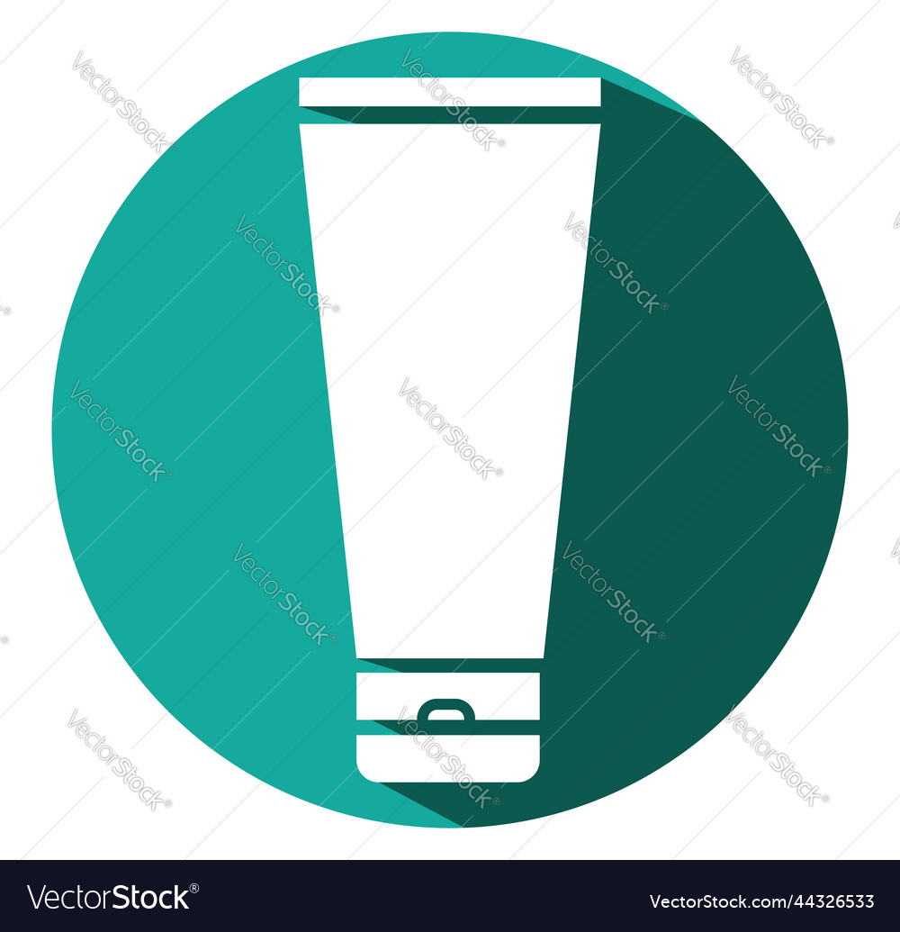 White toothpaste on a background