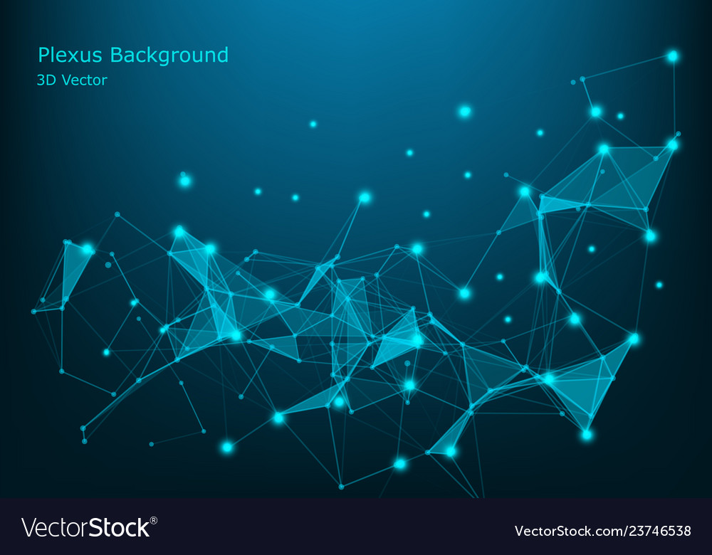 Abstract technology background network connection vector image Abstract technology background network connection