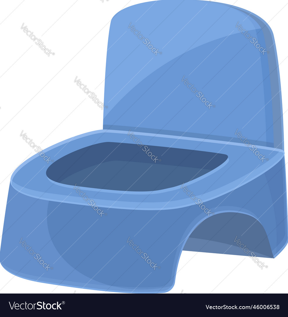 Baby Pot Icon Cartoon Toilet Potty Royalty Free Vector