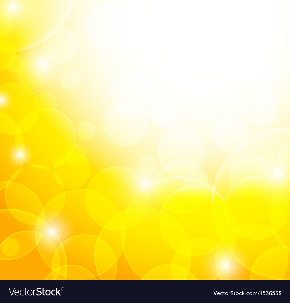 Golden Bokeh Abstract Background