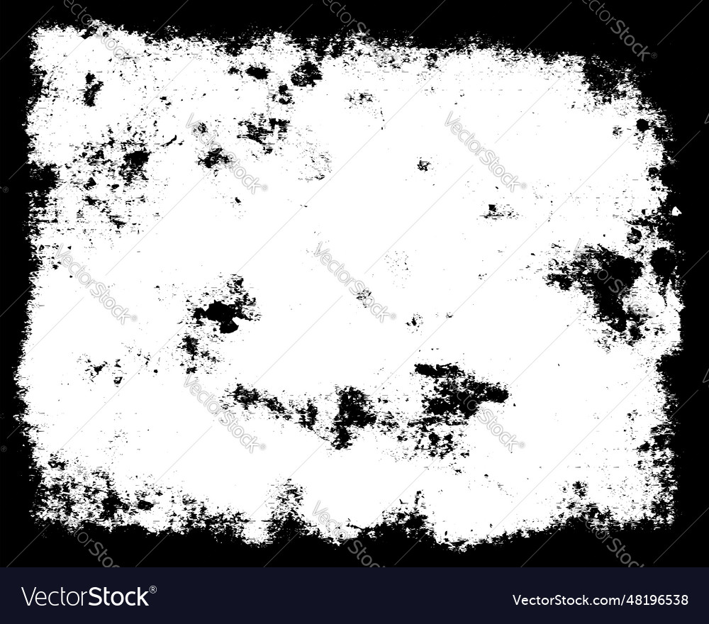 Grunge border texture background abstract frame vector image Grunge border texture background abstract frame
