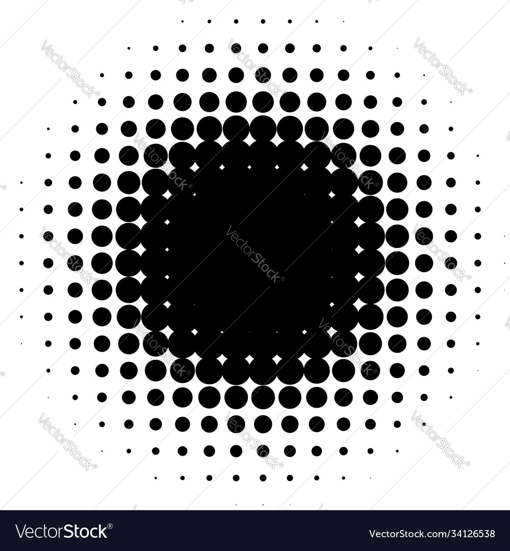 Halftone pattern texture circles dots screentone vector image Halftone pattern texture circles dots screentone